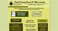 Desktop Screenshot of marksprintinghouse.com